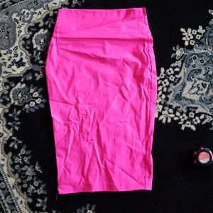 High waist pencil skirt